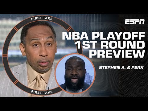 Stephen A. & Kendrick Perkins preview the first round of the 2023 NBA Playoffs 🏀 | First Take
