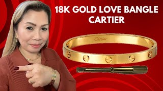 18K GOLD LOVE BANGLE I CARTIER