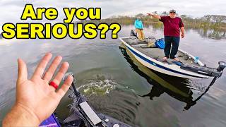 I'm DONE being Nice on the water....