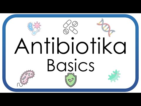 Antibiotika–Wirkmechanismen–Übersicht (Penicilline, Cephalosporine, Makrolide, Fluorchinolone, etc.)