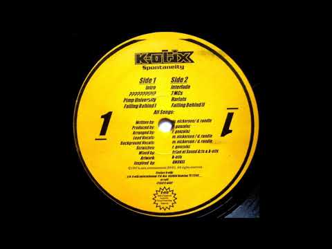K-Otix - Spontaneity (Full EP)