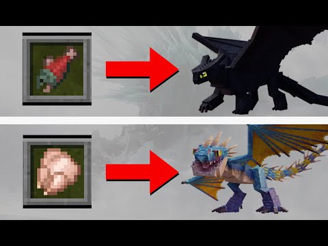 How to Tame Every Dragon in Minecraft Isle of Berk