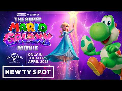 The Super Mario Galaxy Movie TV SPOT!! (NEW TRAILER‼️) | the super mario galaxy movie trailer