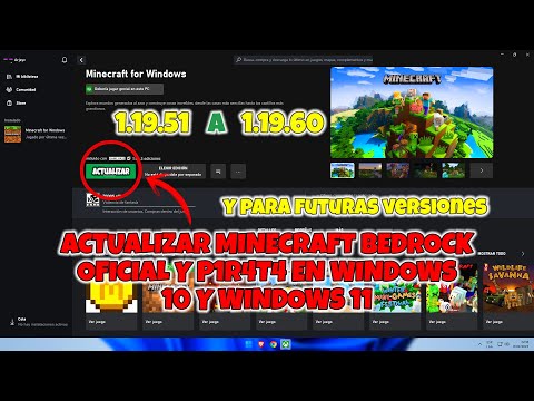 JEYLINI - How to UPDATE Minecraft Bedrock for PC 🖥️ (UPDATE Minecraft Bedrock on WINDOWS PC)