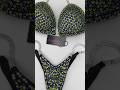 Blue Green Virtus Bikini Competition Suit (B136)