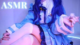 【わりと喋るASMR】にじさんじ/天宮こころで、耳かき、心音。【コスプレ】(雑談あり)