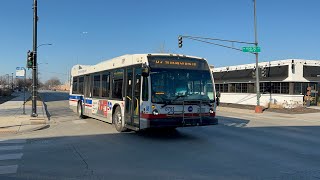CTA Bus Route 93 California Dodge CTA Nova Bus Lfs 2024 #8791