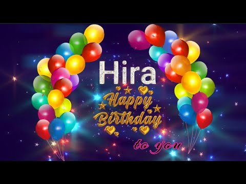 Hira Happy Birthday | Hira Birthday Wishes | Hira Birthday Cake | Birthday WhatsApp Status | حرا