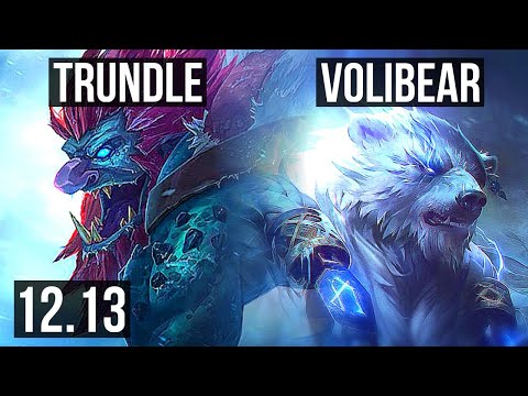 TRUNDLE vs VOLI (TOP) | 1/0/6, Rank 9 Trundle | TR Master | 12.13