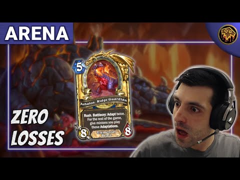 An Amazing Perfect Quest Run | 12-0 Shaman Hearthstone Arena Underground