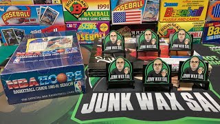 Thursday Night Junk Wax - 1990-91 Hoops NBA Basketball Box