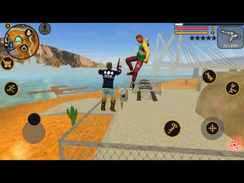 Jump Into Army Headquarters - Vegas Crime Simulator New Update | Best Android Gameplay FHD