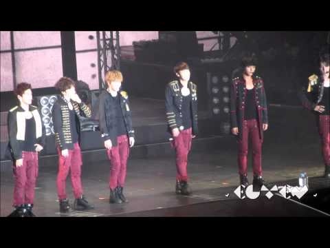 131019 INFINITE 1st World Tour 'One Great Step' in Malaysia - Self-intro in Malay