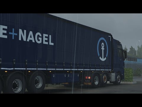 ETS2 Gameplay - MAN TGX Euro6 - Empty Pallets Delivery [Brussels to Montpellier]