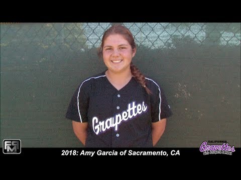 2018 Amy Garcia Pitcher Softball Skills Video - CA Grapettes Pearson
