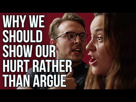 Why we should show our hurt rather than argue
