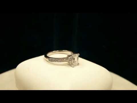 Emerald Cut Diamond Ring