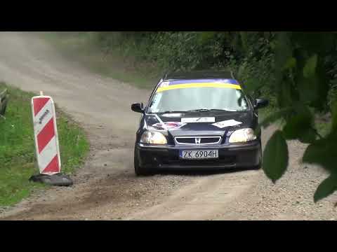 M. Kwapisz/M. Góralczyk (Civic) - 1. Rajd Świdwiński (03.07.2022)