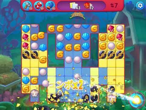 Fishdom Hard level 5704 no boosters フィッシュダム ハード [Friend's]
