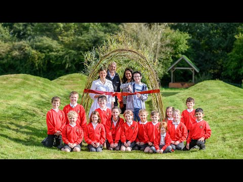 School play area built with soil from HS2 tunnel