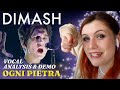 Vocal Coach Reacts to DIMASH - Ogni Pietra (Olimpico) | Analysis