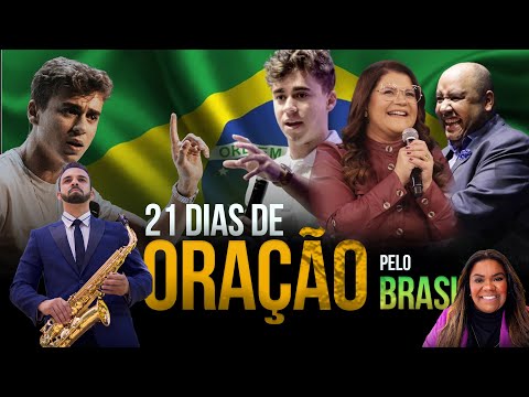 LIVE Nikolas Ferreira, Raquel Lima, Midiam Lima, Pr. Eliel Lima   | 21 dias de oração pelo Brasil