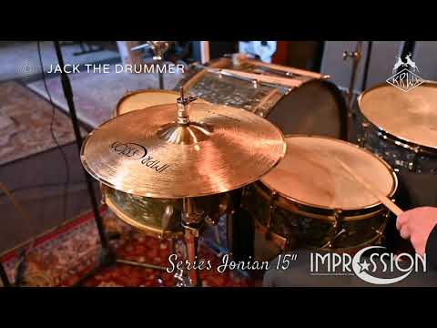 Impression IONIAN  hi hat 15", bottom 1385 gr, top 1085 gr