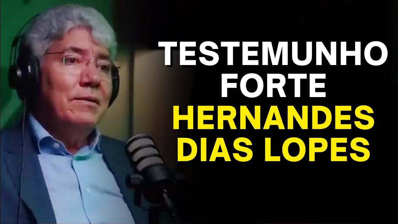 TESTEMUNHO EMOCIONANTE DE HERNANDES DIAS LOPES NO PODCAST JESUSCOPY