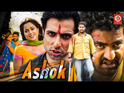 Jr. NTR" New South Blockbuster Hindi Dubbed Action Movie "Ashok" Sameera Reddy Love Story Movie