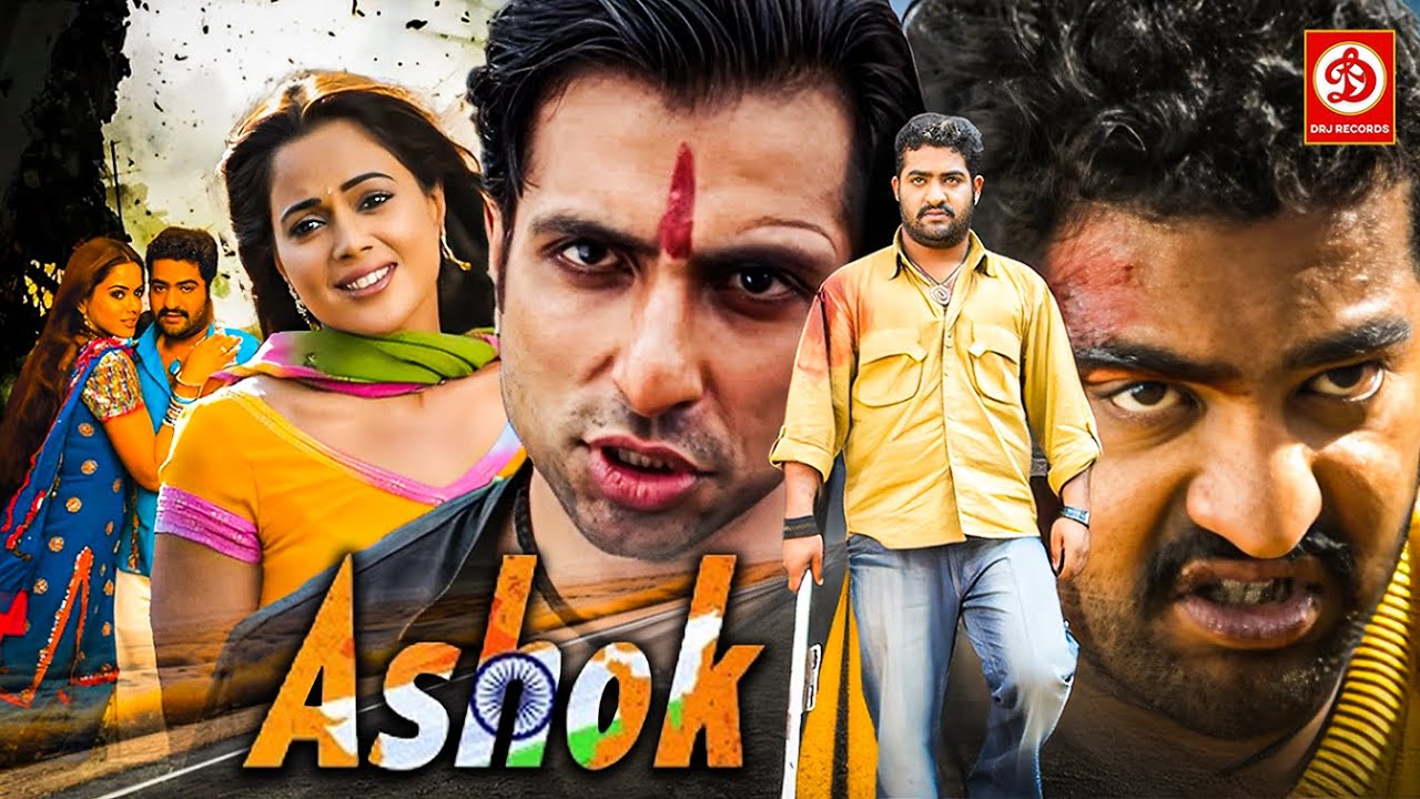 Jr. NTR" New South Blockbuster Hindi Dubbed Action Movie "Ashok" Sameera Reddy Love Story Movie