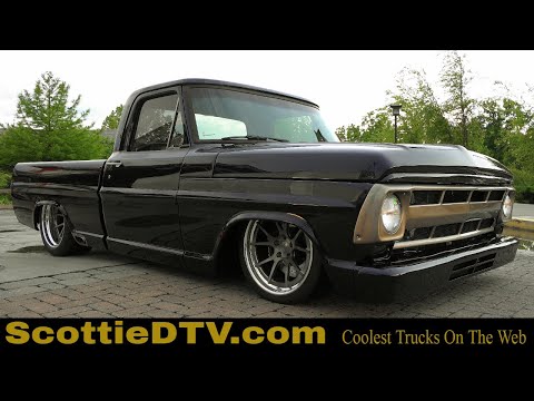 1972 Ford F100 "F1K" Twin Turbo 1000 HP Street Truck  Steve Holcomb Pro Auto Custom Interiors
