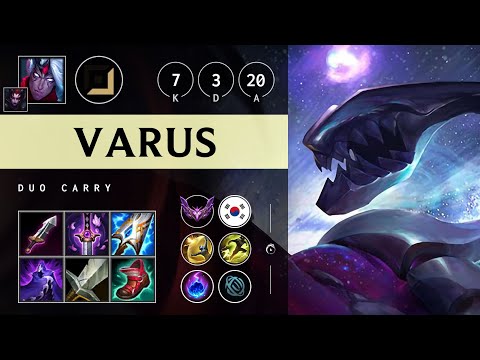 Varus ADC vs Kai'Sa - KR Master Patch 25.21