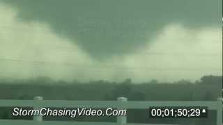 preview picture of video '4/9/2012 Woodward, OK Tornado stock footage'