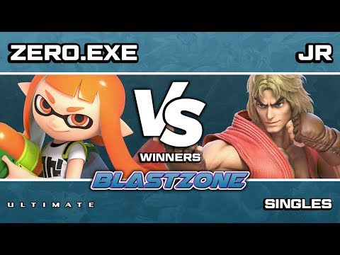 PSG Blastzone: Zero.exe (Inkling/Capt. Falcon) vs JR (Ken/Snake) - Winners Round 2