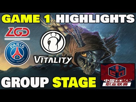 PSG.LGD VS IG.VITALITY GAME 1 China Pro League Season 1