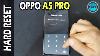 OPPO A5 Pro (CPH2711) HARD RESET