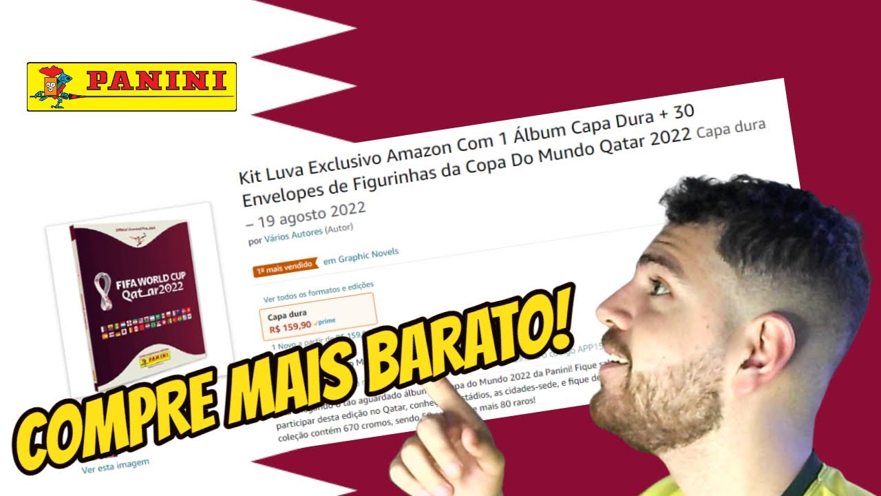 Watch Now COMO COMPRAR O ÁLBUM DE FIGURINHAS DA COPA DO MUNDO QATAR 2022 MAIS BARATO! MÉTODO FUNCIONAL COMO COMPRAR O ÁLBUM DE FIGURINHAS DA COPA DO MUNDO QATAR 2022 MAIS BARATO! MÉTODO FUNCIONAL