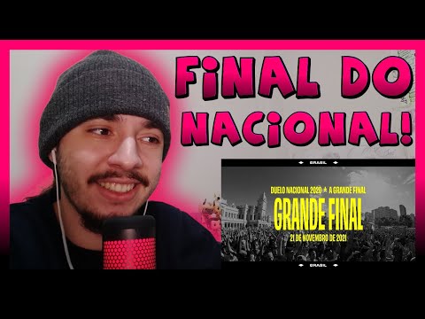ALVES (DF) VS VINICIUS ZN (PE) - GRANDE FINAL - DUELO DE MCS NACIONAL - 21/11/21 | REACT BAUEB