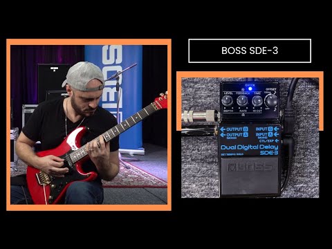 BOSS SDE-3 Dual Digital Delay with Alex Hutchings