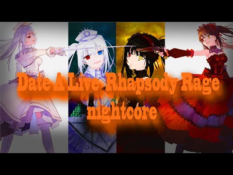 Date A Live Season 1 OST - Rhapsody Rage (Kurumi Battle Theme)Nightcore