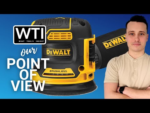 DEWALT 20V MAX Orbital Sander Tool - WTI product video review