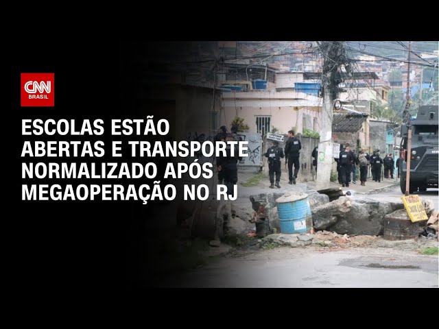 Transporte e serviços públicos operam normalmente no RJ, diz Eduardo Paes | LIVE CNN