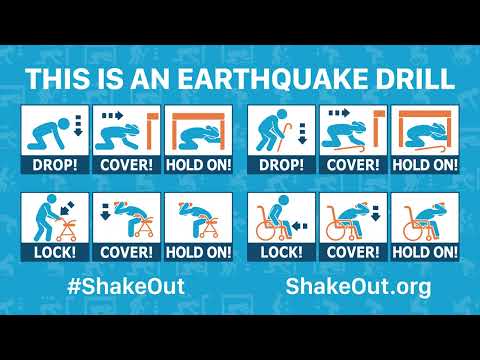 ShakeOut Drill Broadcast in English - Sound Effects