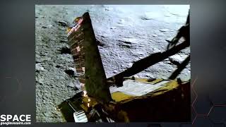 See here how the Chandrayaan 3 Rover landed on the Moon's surface from the Lander