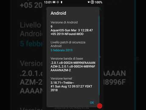 Aquarius project treble ZTE axon 7 Android 9 pie