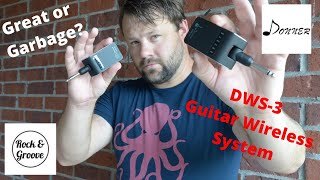 Video thumbnail for Donner DWS-3 Guitar Wireless System | Honest Review and Demo | Blind Test | ROCK AND GROOVE by Rock and Groove