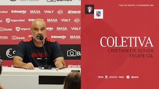 COLETIVA | JEC 0x1 Carlos Renaux | Entrevista com Cristian de Souza e Felipe Gil