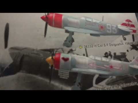 Lavochkin La-7 Easy model Unboxing