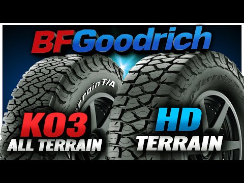 BF Goodrich KO3 vs BFG HD Terrain T/A KT