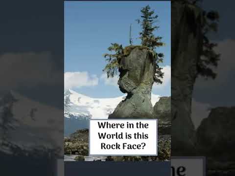 WHERE IN THE WORLD IS THIS ROCK FACE? Mother Nature